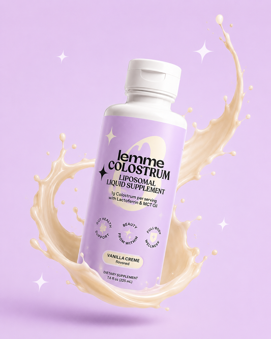 Lemme Colostrum™ Suplemento Líquido Liposomal | Bienestar Diario y Salud Intestinal