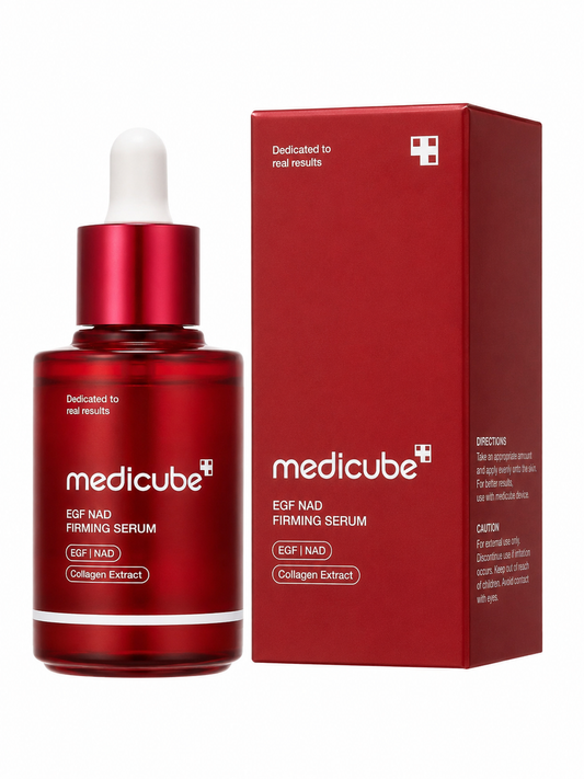 Medicube EGF NAD Firming Serum | Suero antienvejecimiento con péptido EGF, NAD+ y colágeno