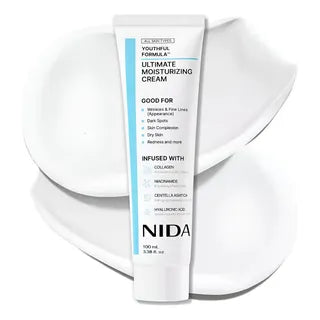 NIDA Youthful Formula™ | Crema Hidratante Rejuvenecedora con Niacinamida y Colágeno