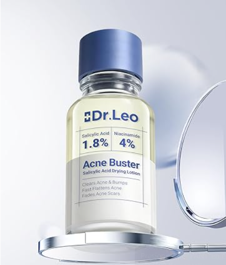 Dr. Leo Acne Buster™ | Tratamiento Localizado con Ácido Salicílico para Granos e Imperfecciones