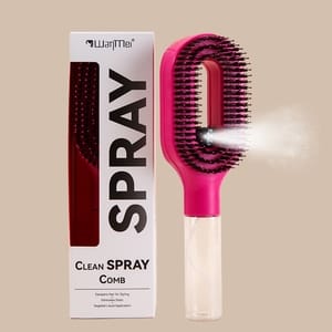 Cepillo Clean SPRAY™ 2 en 1 | Desenreda, Hidrata y Reduce el Frizz