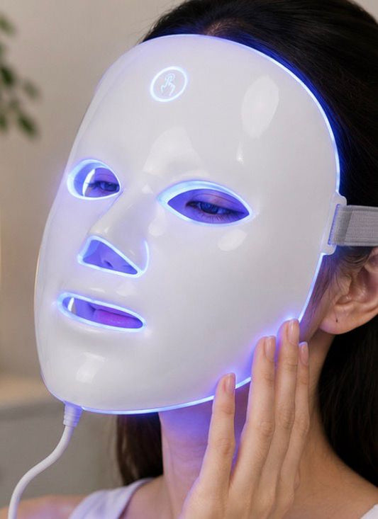 Mascarilla LED Facial 7 Colores – Rejuvenece, Ilumina y Cuida tu Piel ✨