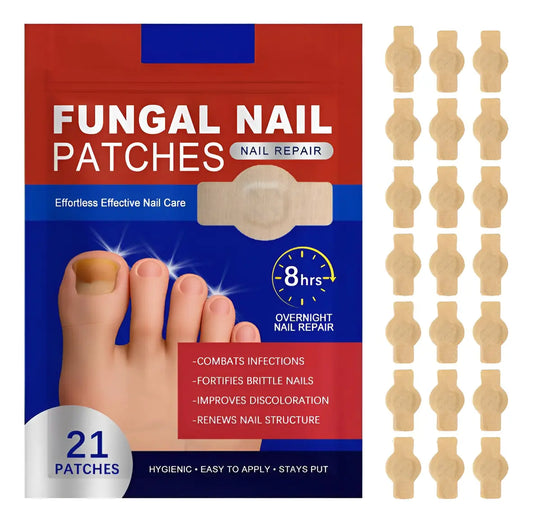 Fungal Nail Patches™ | Parches Reparadores para Uñas con Hongos (21 Unidades)